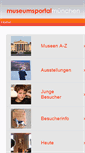 Mobile Screenshot of museen-in-muenchen.de